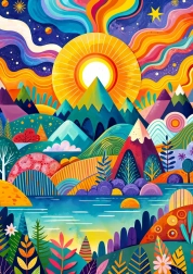 Puzzle Horizon magique 1000 pièces