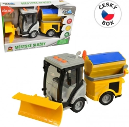 Chariot de déblaiement à inertie avec lumières et sons 25 cm