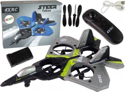 Avion télécommandé avec lumières LED