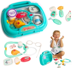 Set de petit médecin avec mallette Woopie