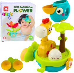 Jouet de bain coloré - Girafe