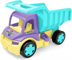 Benne basculante en plastique violet-turquoise WADER Gigant 55 cm