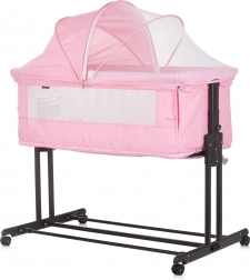 Lit bébé et lit d’appoint 3-en-1 Chipolino Zen Flamingo
