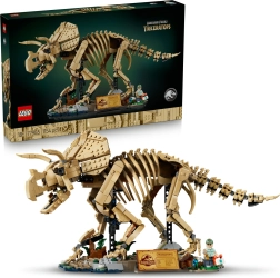 LEGO Jurassic World squelette de dinosaure : Triceratops