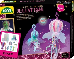 Lena pendentif méduse phosphorescent – kit créatif