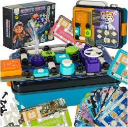 Coffret éducatif Petit électronicien – 58 pièces et 12 cartes