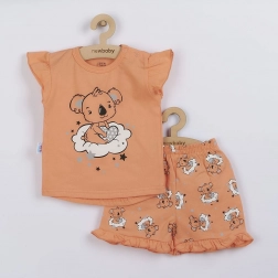 Pyjama d’été pour enfants New Baby Dream, saumon