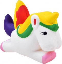 Licorne PEGASE anti-stress en mousse – jouet squishy à presser