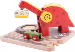 Bigjigs Rail grue dinosaure