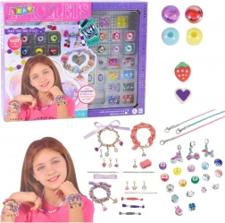 Kit créatif DIY pour fabriquer des bracelets avec perles et breloques