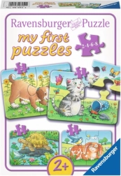 Mes premiers puzzles animaux domestiques 4-en-1 RAVENSBURGER