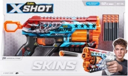 Blaster en mousse X-Shot Skins Griefer Apocalypse, 12 fléchettes