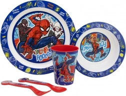 Ensemble de vaisselle pour enfants 5-en-1 SPIDERMAN (STOR)