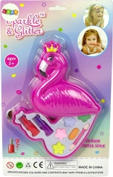 Kit de maquillage Ombres à paupières Flamant Rose Rouges à lèvres