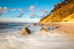 Peinture diamant Plage rocheuse 30x40 cm