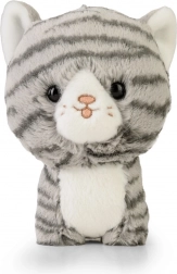 Mascotte en peluche TEDDY PETS – chat tigré gris