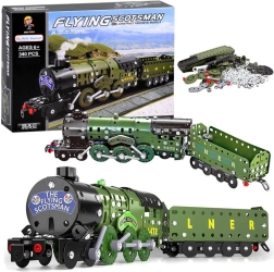 Kit de modèle de train Flying Scotsman 340 pièces