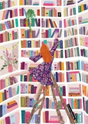 Puzzle Magnolia Les livres sont mes amis 1000 pièces