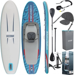 Paddleboard gonflable HYDRO-FORCE OCEANA 2-en-1 avec siège 305 × 84 × 15 cm