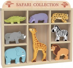 Set safari d’animaux en bois 2Kids Toys