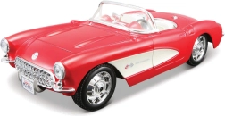 Maisto 1957 Corvette kit de montage de voiture 1:24