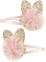 Barrettes Suzan pour cheveux avec chat