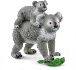 Schleich Wild Life koala maman avec son petit