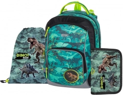 Set scolaire Oxybag OXY GO Dino – sac à dos, sac de sport et trousse