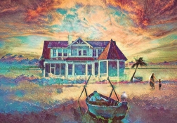 Puzzle ANATOLIAN Îlot de palmiers 500 pièces