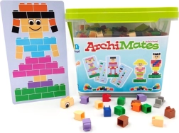 Little Architect ArchiMates 630 pcs – kit de construction éducatif