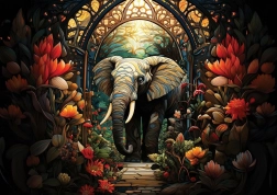 Puzzle Gardien des fleurs 1000 pièces ART PUZZLE