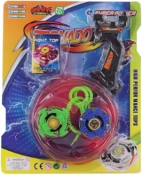 Toupies à lanceur avec arène