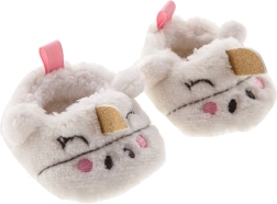 chaussons pour poupée avec licorne