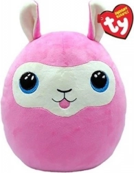 Lama en peluche TY rose 22 cm