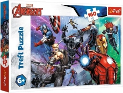 Puzzle 160 pièces MARVEL Avengers – des héros toujours prêts