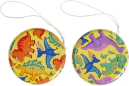 Yo-yo en métal à motif de dinosaures