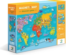 Carte du monde magnétique pour enfants