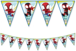Guirlande à fanions Spidey 2,3 m