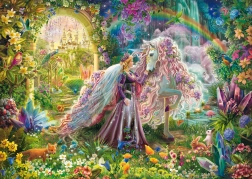 Puzzle Excursion avec la licorne des rêves 500 pièces