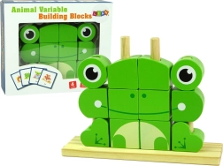 Puzzle créatif en bois 3D Grenouille