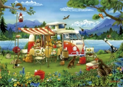 Puzzle Educa Camping 1000 pièces