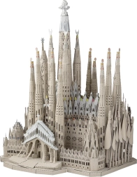 Puzzle 3D en métal Sagrada Família – série premium Metal Earth