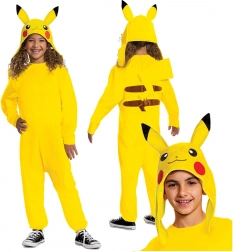 Déguisement enfant POKEMON Pikachu kigurumi 127–136 cm (7–8 ans)