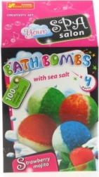 Fabrication de bombes de bain - mojito à la fraise