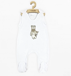 grenouillère bébé en coton NEW BABY Polar Bear 68 (4–6 mois)