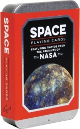 Cartes à jouer de l’espace par Chronicle Books