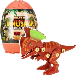 Dinosaure à assembler dans un œuf