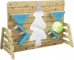 Jeu d’eau et de sable en bois avec banc CLASSIC WORLD EDU