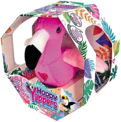 Flamant en peluche interactif Happy Yappers – jouet parlant et mobile avec USB