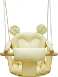Balançoire enfant Ours beige